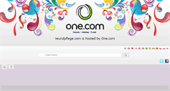 Desktop Screenshot of iwundpflege.com